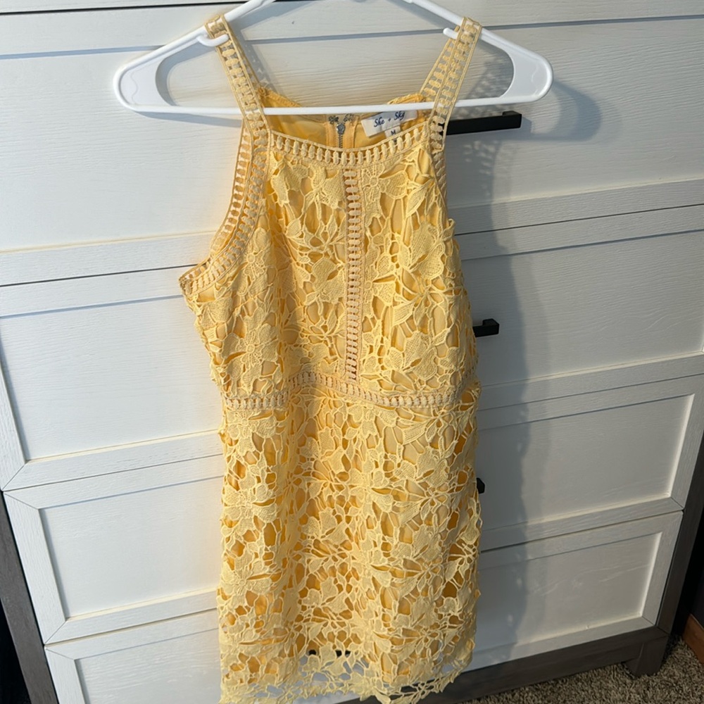 Yellow dress